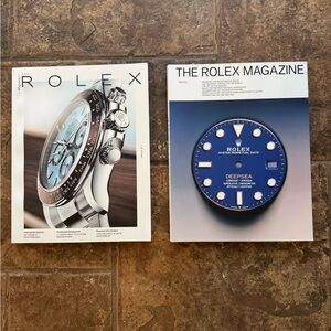 Rolex Magazine Lot of Two #11 and #12
